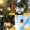 16 Pcs Shatterproof Hanging Patio Lights