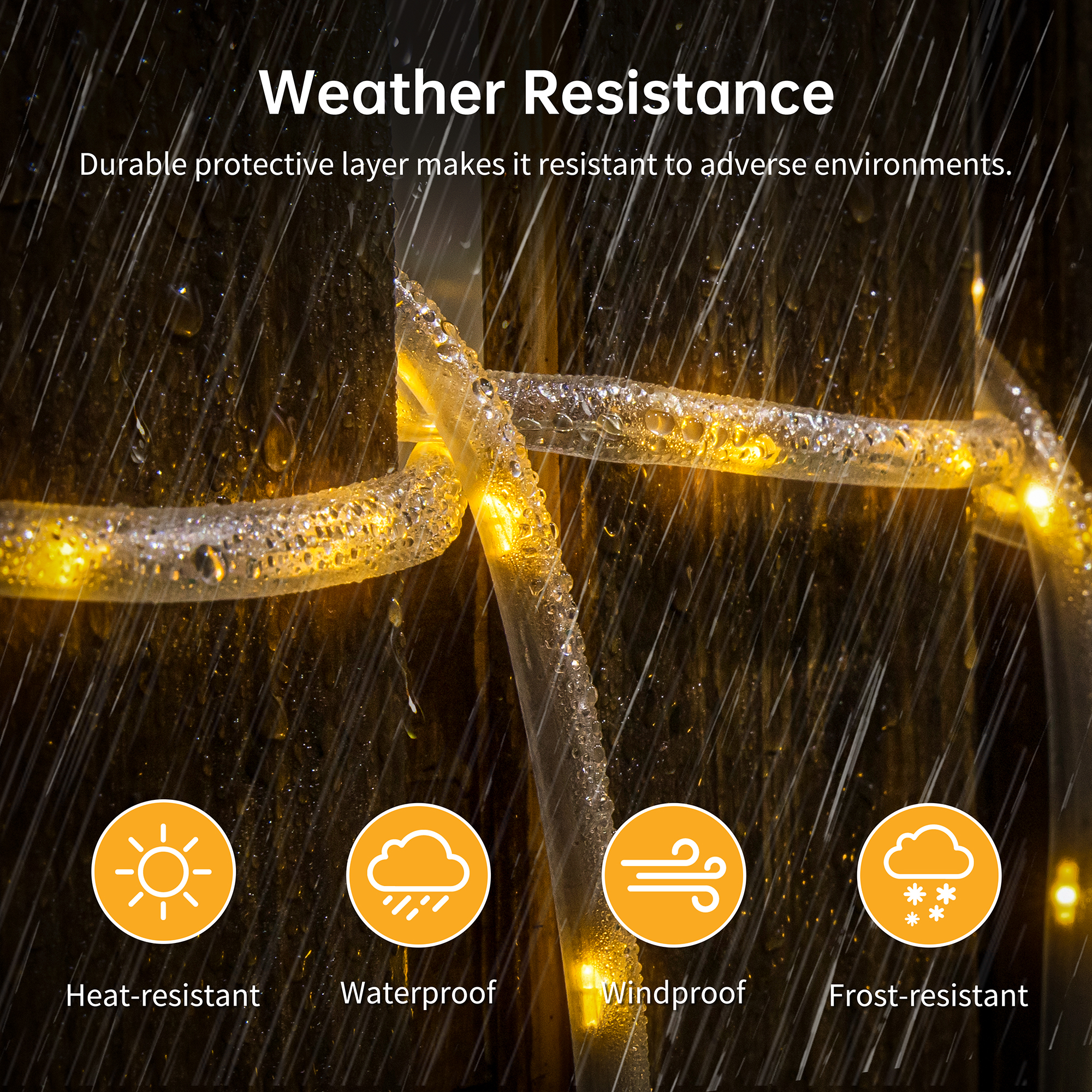 Copper Wire Pipe Twinkling Solar String Lights