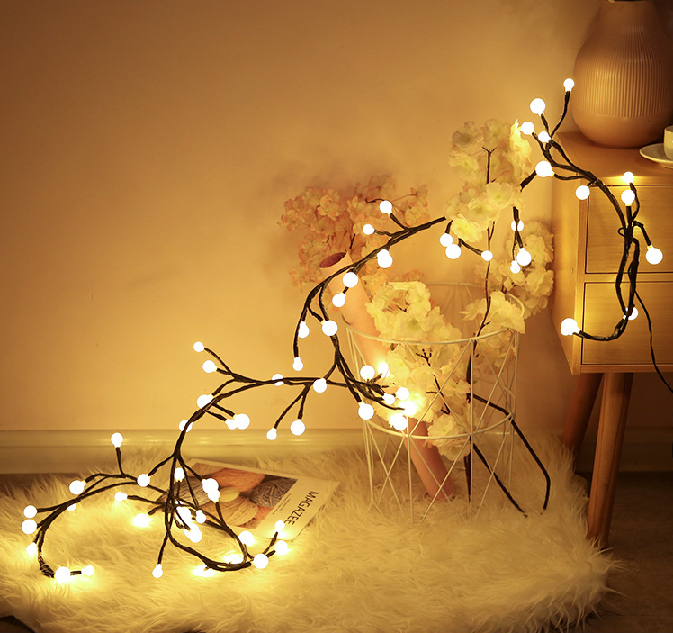 Indoor Decoration DIY Willow Vine Lights