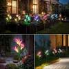 8 Lily Flower Solar Garden Lights