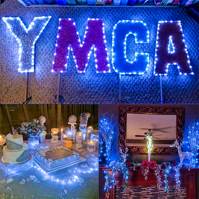 Warm LED Battery Operated String Lights