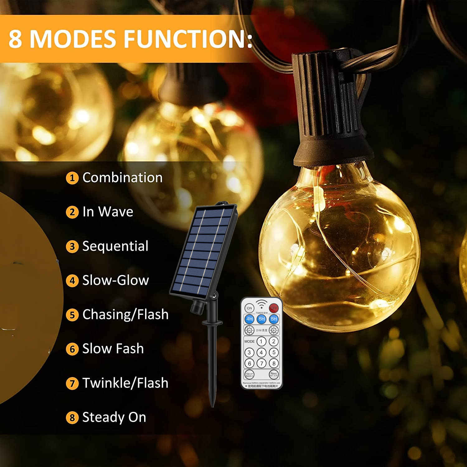 Copper Wire Bulbs 30 LED Patio Lights