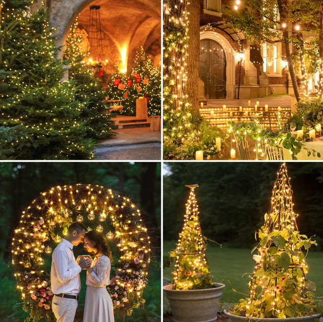 800 LED Copper Wire Fairy Lights