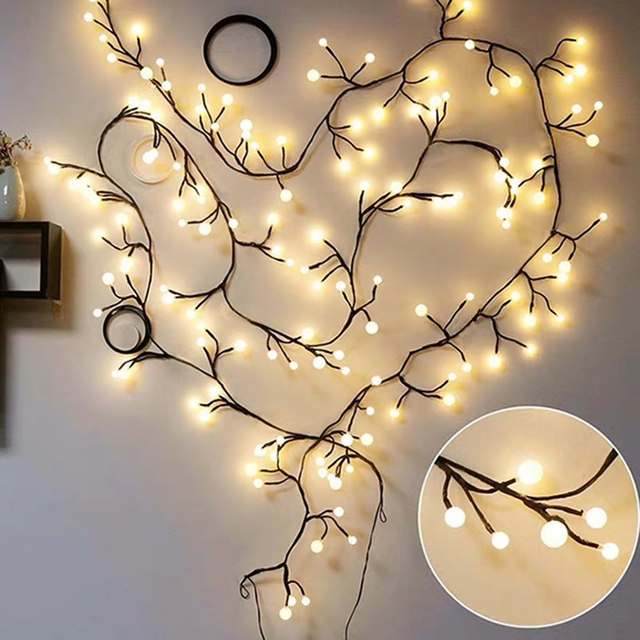 Indoor Decoration DIY Willow Vine Lights