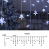 40 Drops White Wire Twinkle Star Iciclelights