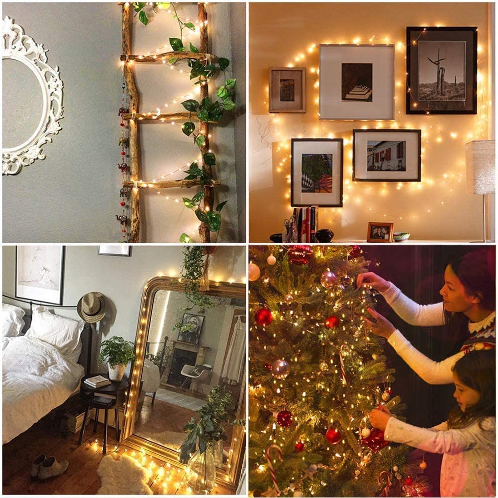 100M Curtain Garland Fairy String Lights 