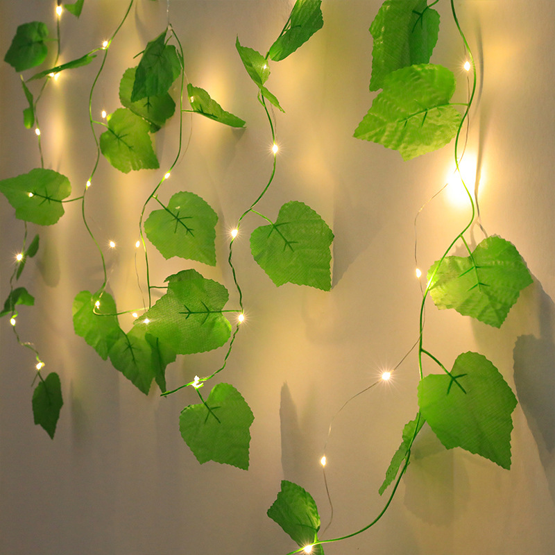 80LED Vine Hanging Garland String Light