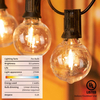25Ft G40 Globe String Lights With Bulbs