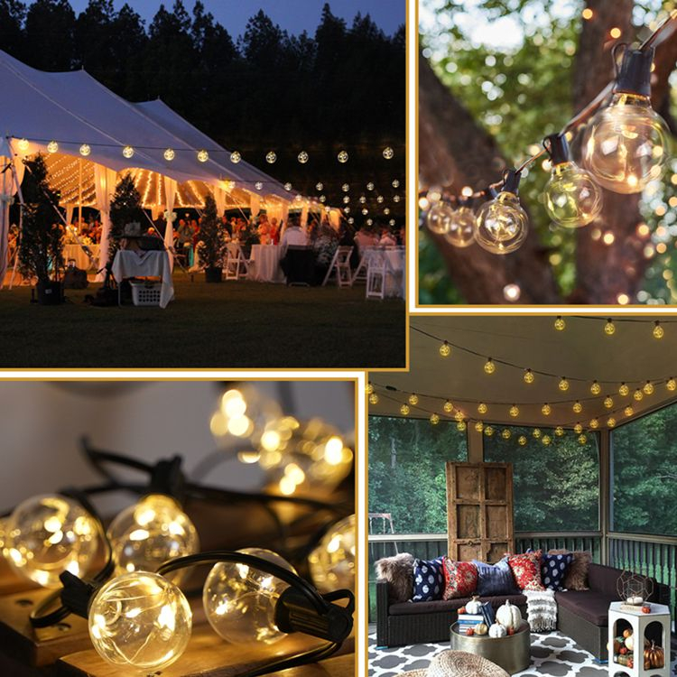 Copper Wire Bulbs 30 LED Patio Lights