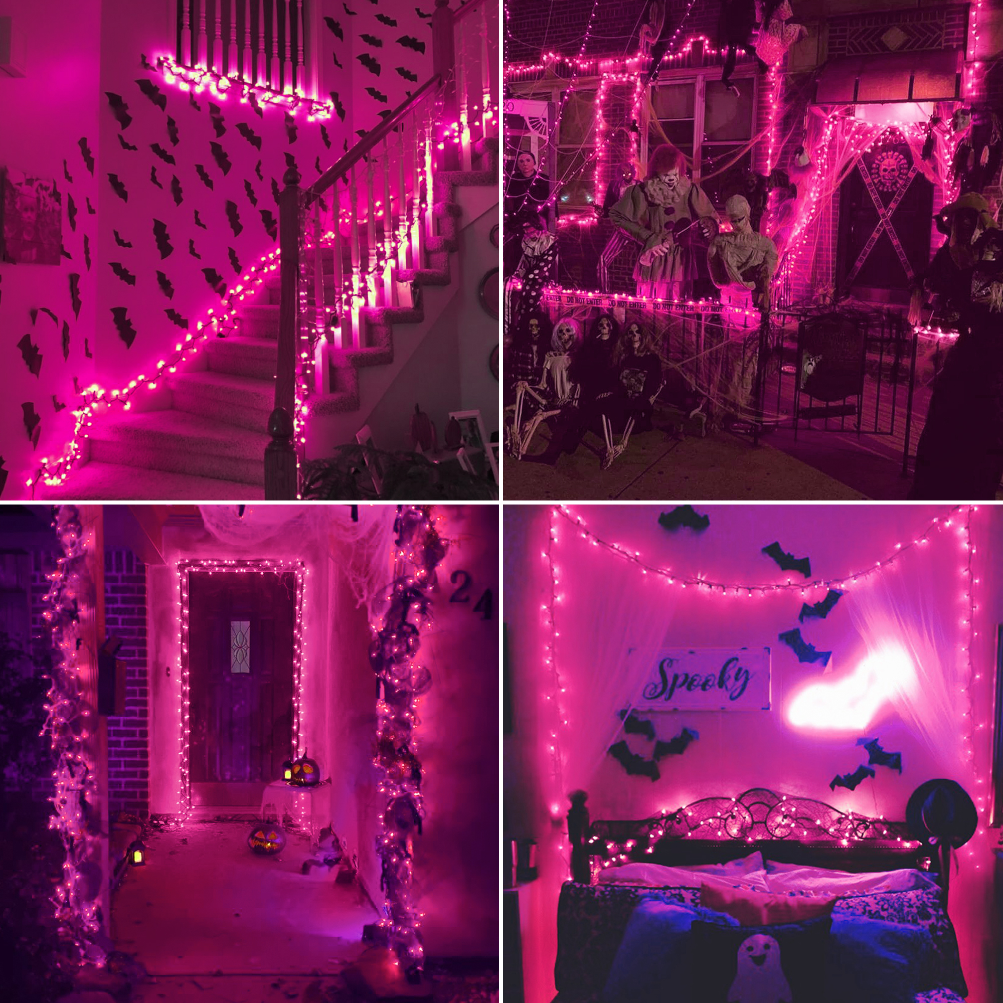 13Ft 50LED Halloween Decoration String Lights