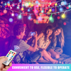 Multicolor Globe String Lights with Remote Timer