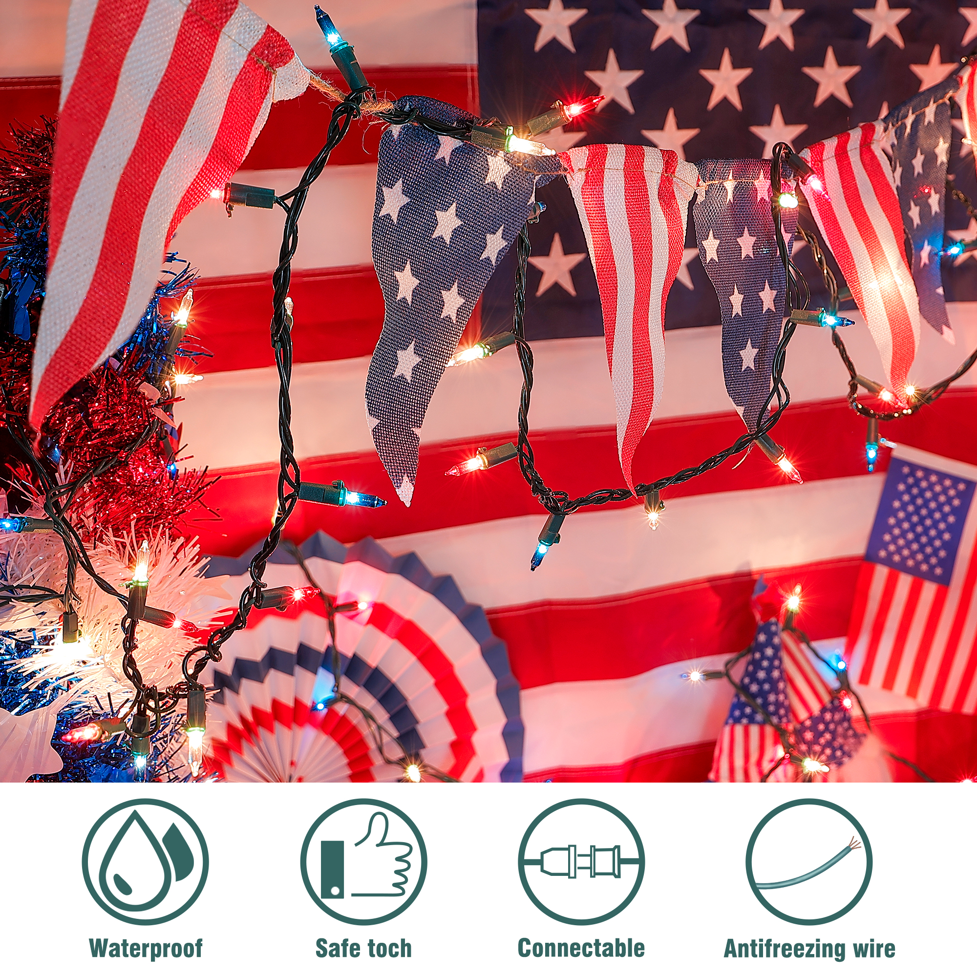 120V UL Mini Independence Lights 
