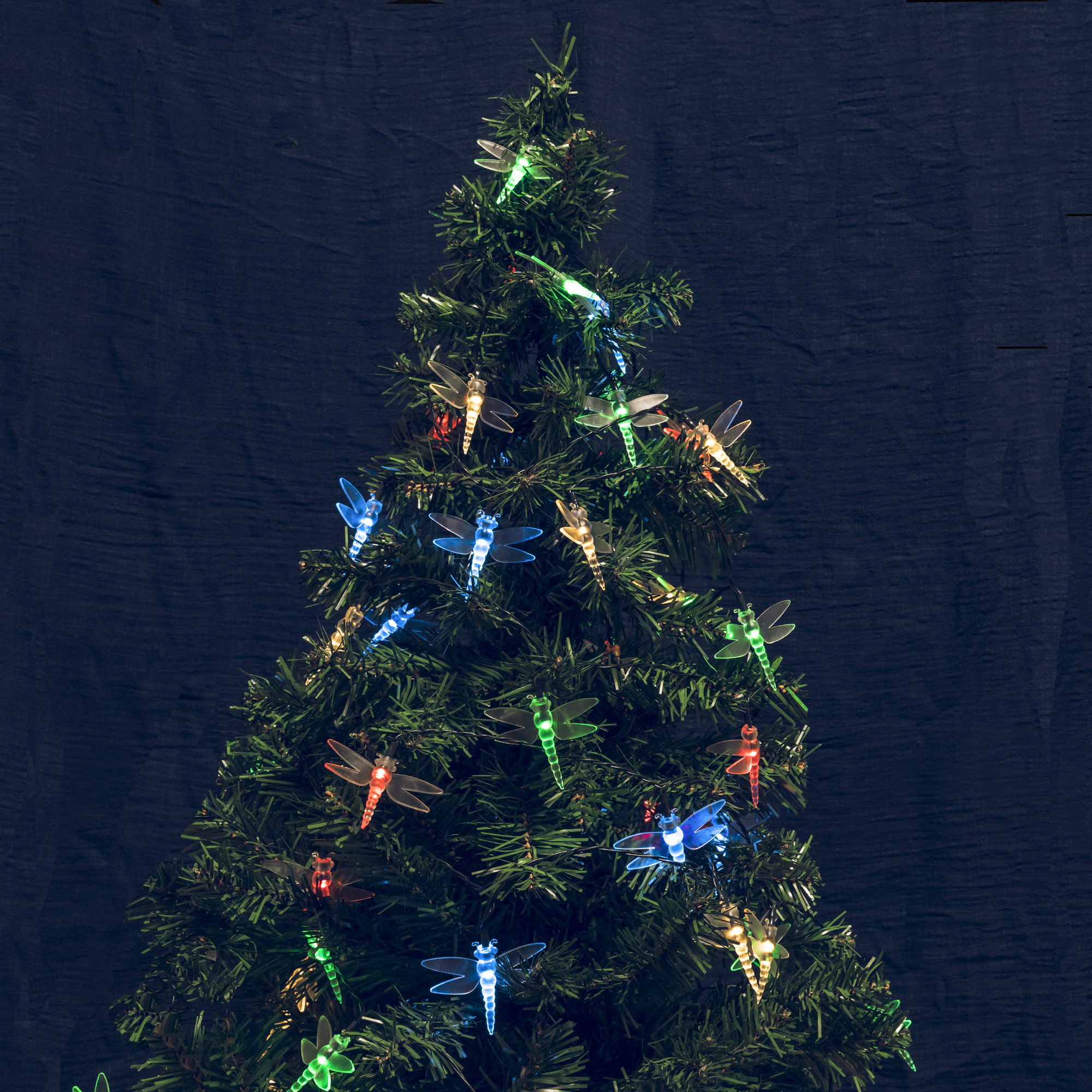 30LED Garden Solar Dragonfly String Light