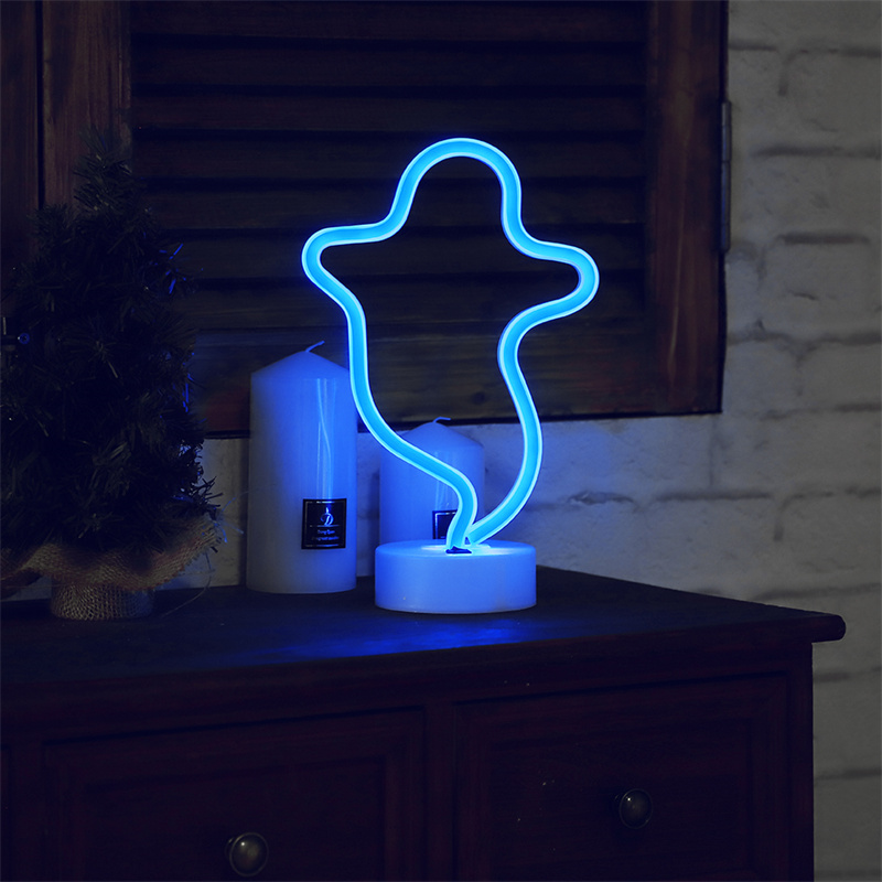 USB Or 3-AA Battery Powered Neon Light