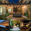 26Ft G40 Backyard Patio String Lights 