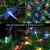 30LED Garden Solar Dragonfly String Light