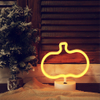 LED Pumpkin Sign Neon Night Lights