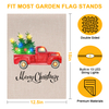 Christmas Decor Garden Truck Flag