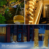 Copper Wire Pipe Twinkling Solar String Lights