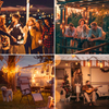 22Ft 20LED Flickering Flame String Lights