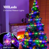 32FT 100 LED Ribbon Bows Lights