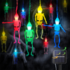 10 Ft 20 LED Skeletons Halloween Lights