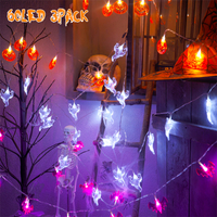 Waterproof Spider Pumpkin Ghost Bat Halloween Lights