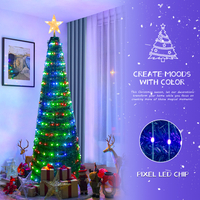 6FT 314LED DIY Collapsible Christmas Tree 