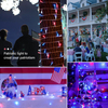 8Modes Independence Day Decor String Lights