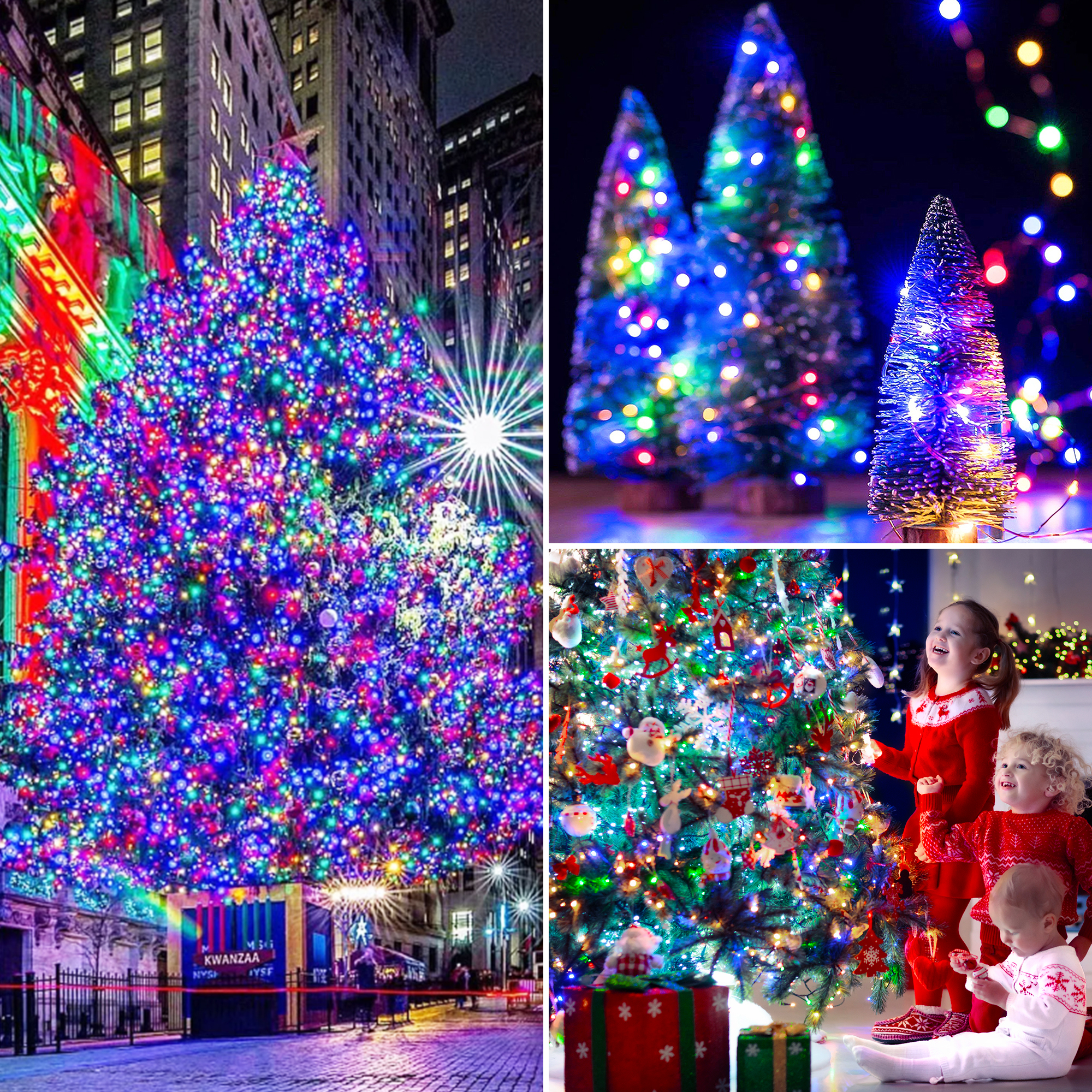 164Ft Rubber Wire Fairy String Lights