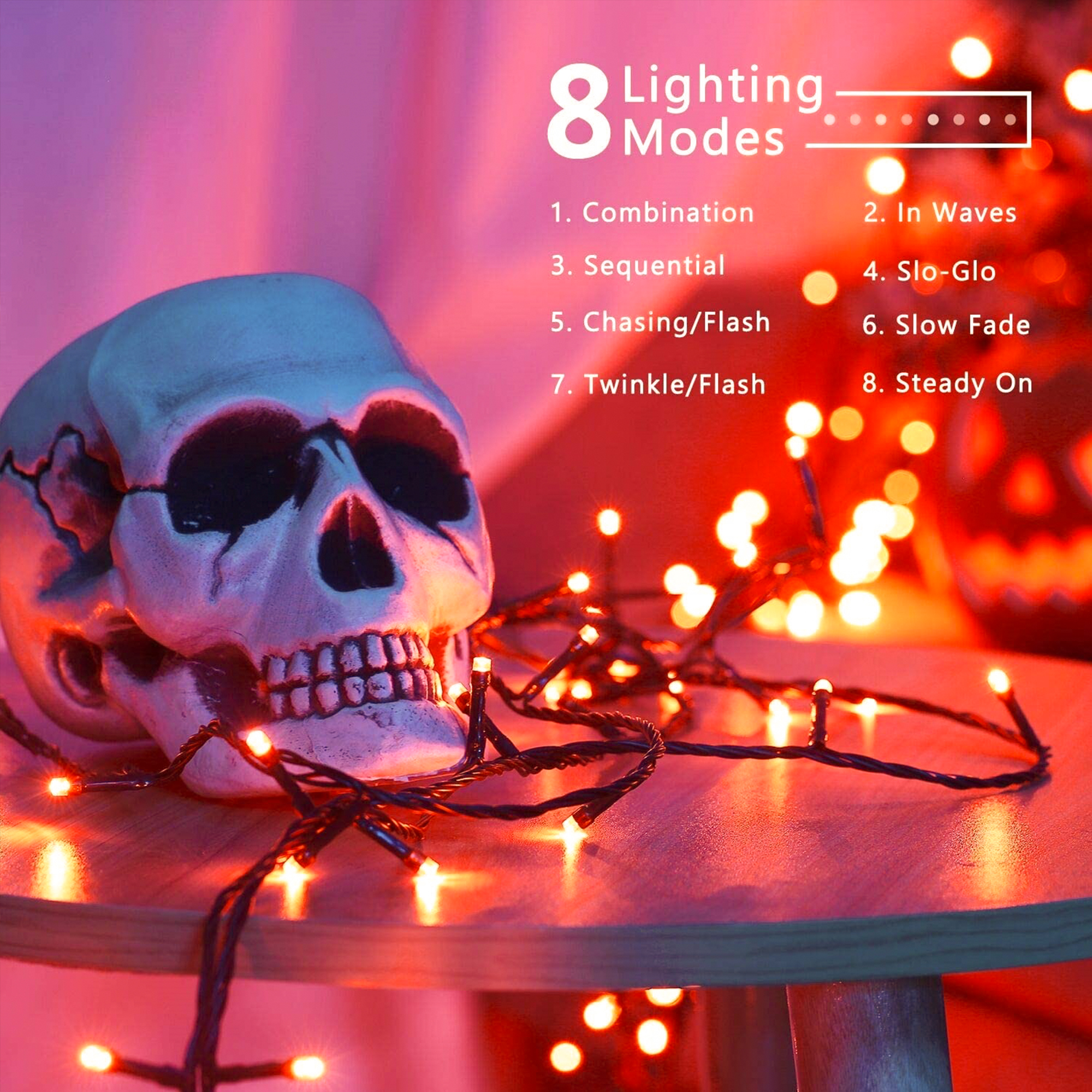 Halloween Solar String Lights