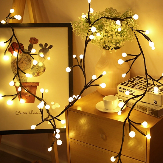 Indoor Decoration DIY Willow Vine Lights