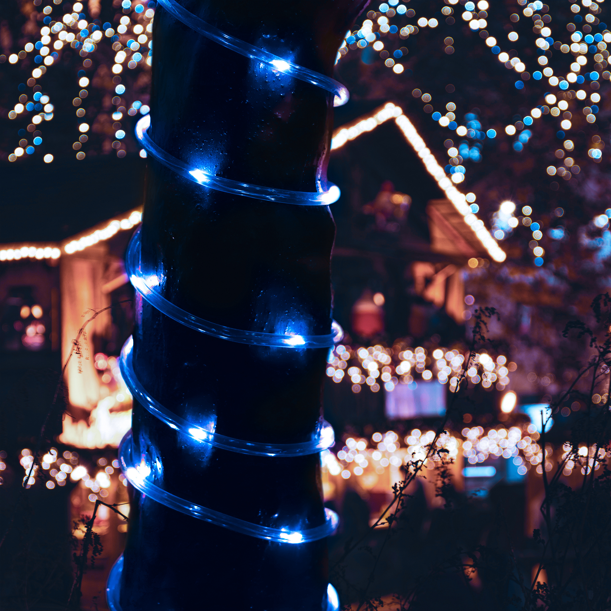 Copper Wire Pipe Fairy String Lights