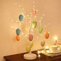 8 Modes Lighting Easter Egg Tree Lights