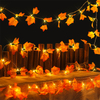 Thanksgiving Festival Maple Leaf String Lights