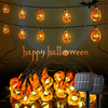 20LED Halloween Solar Pumpkin String Lights