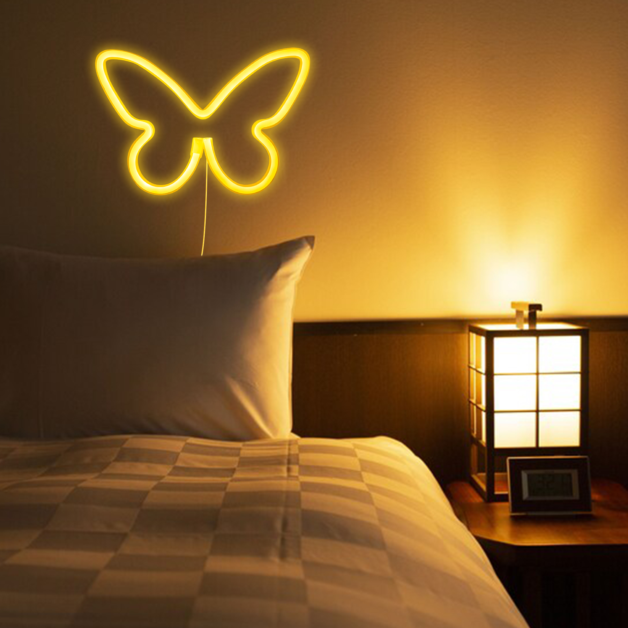 Cute LED Butterfly Neon Light Signs