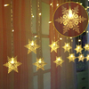 4M Led Snowflake Fairy String Lights