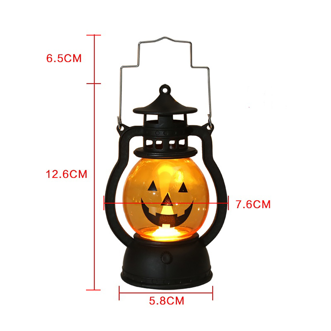 Night Cute Mini Pumpkin Lanterns Size Picture
