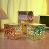 DIY Tulip Cube Mirror Lamp