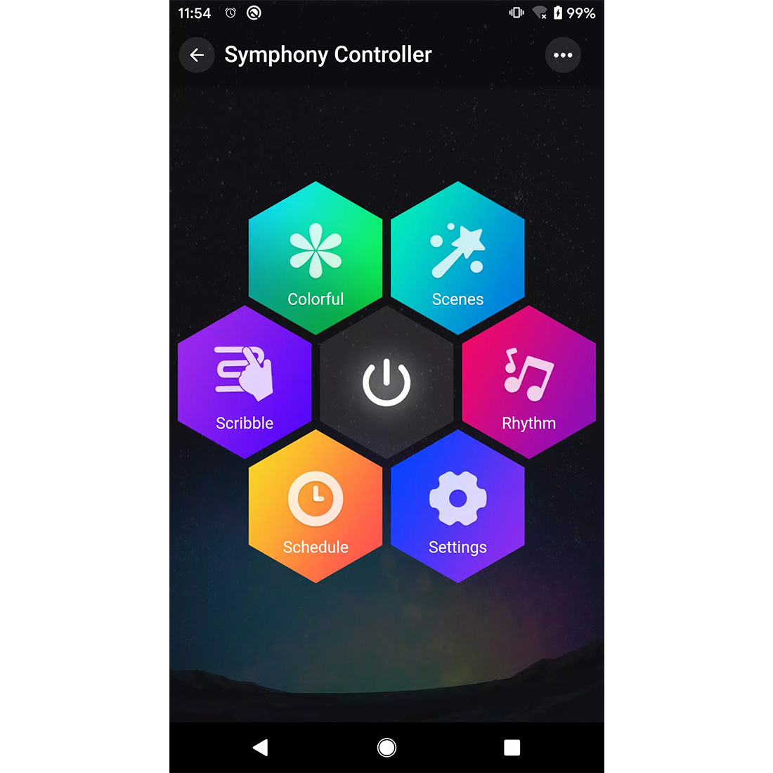Smart Christmas Lights APP Funcation Dsiplay Picture