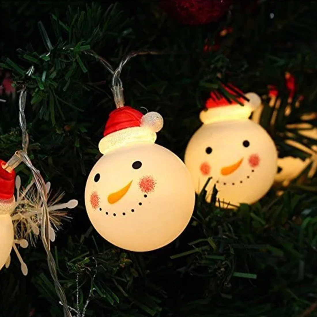 Snowman Battery Powered Decoration Christmas Light