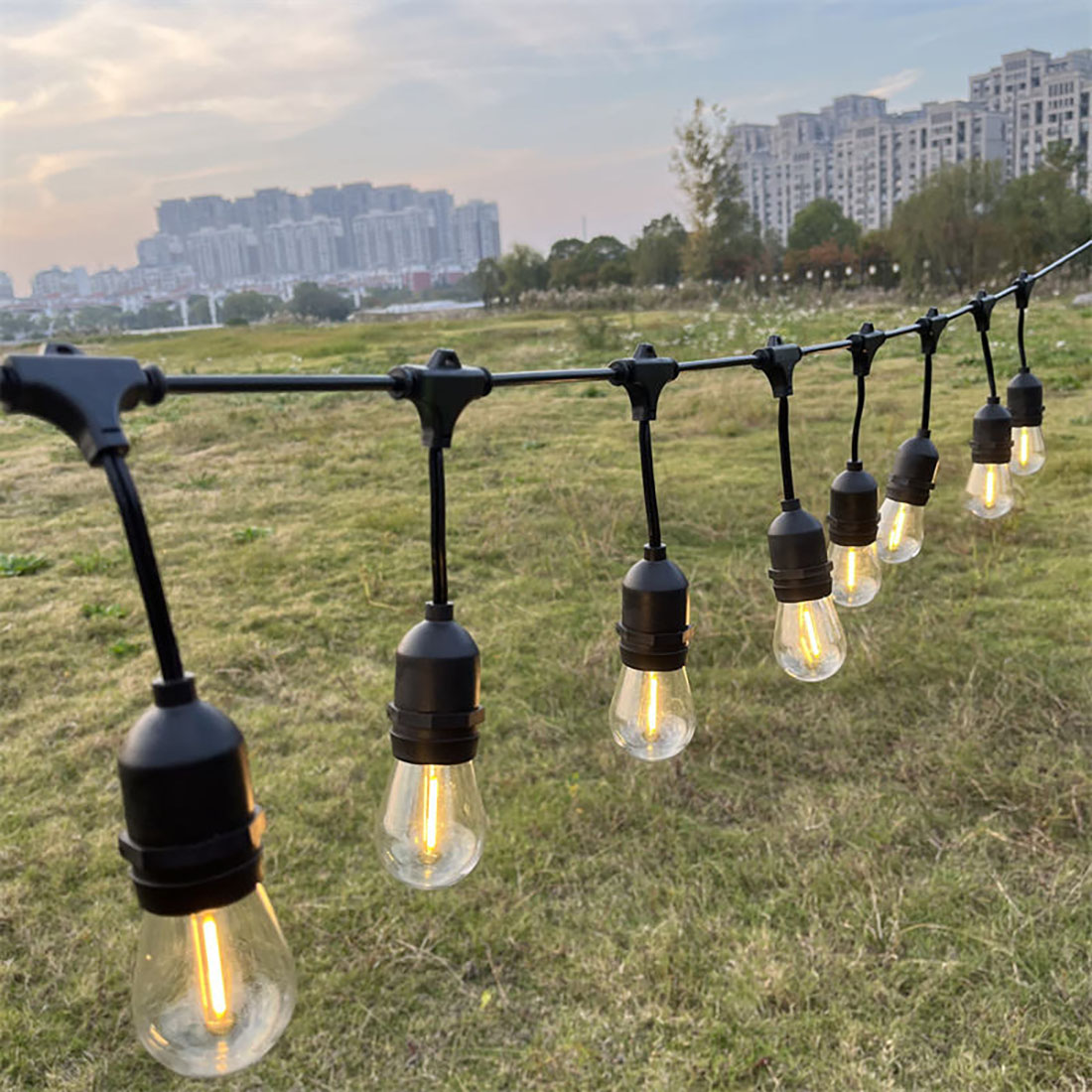 Commercial Grade Weatherproof Outdoor String Lights