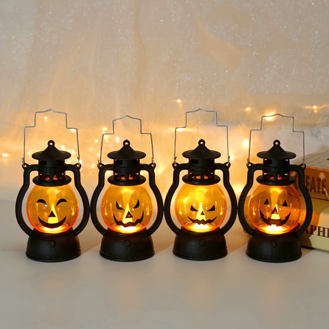 Night Cute Mini Pumpkin Lanterns 