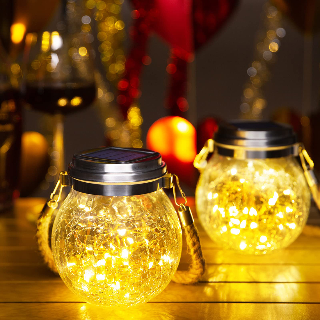 Solar Garden Outdoor Hanging Lantern