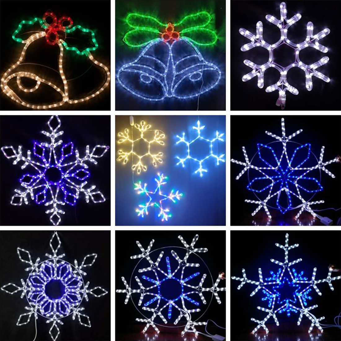 LED Rope Light Prancing Reindeer