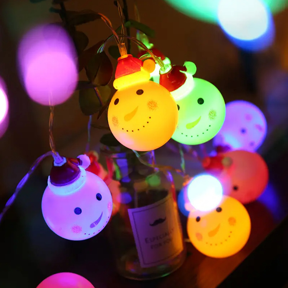 Snowman Battery Powered Decoration Christmas Light