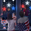 Patriotic Window Lights with Suction