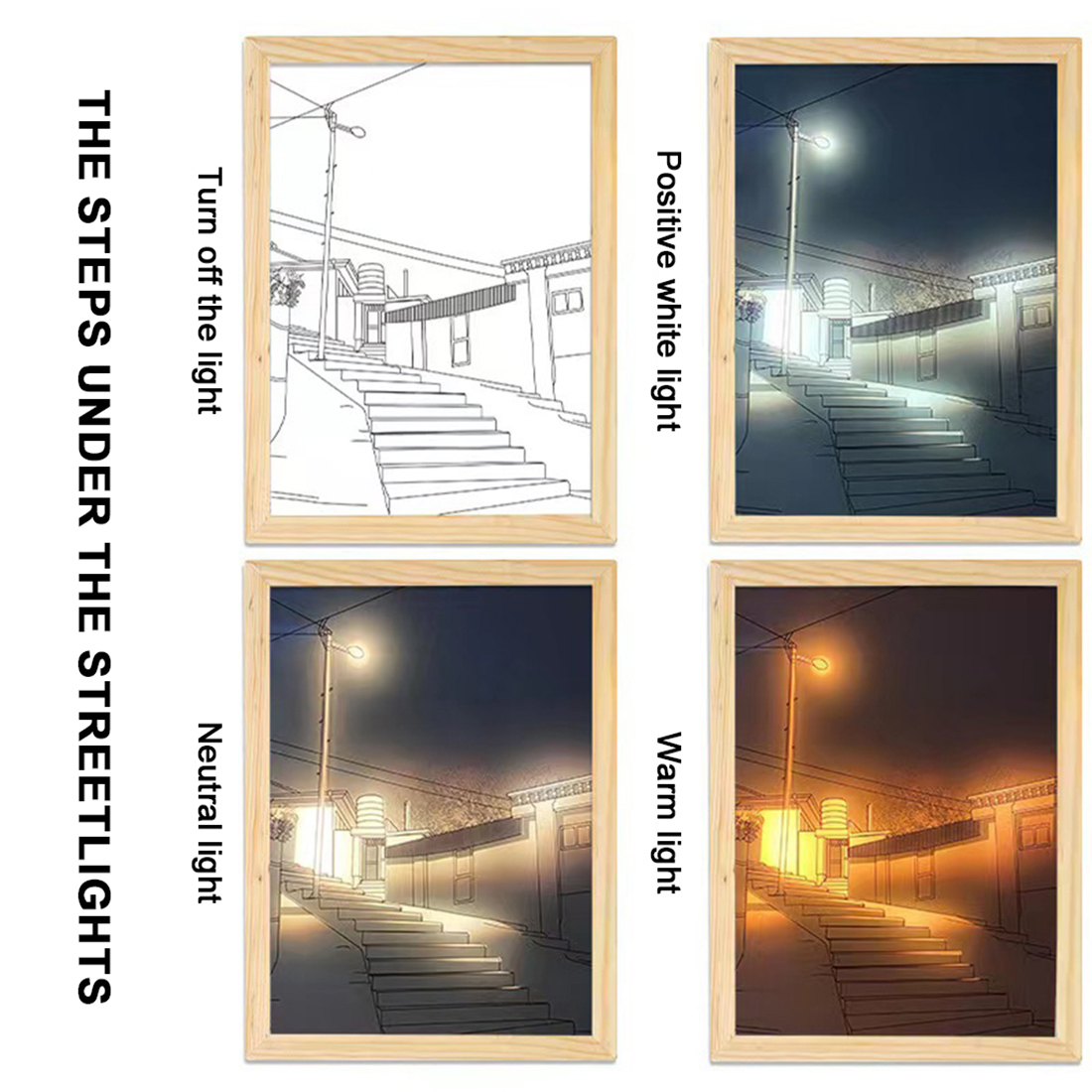 Picture Frame Night Shadow Light