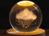 Room Decor Crystal Ball Night Lights